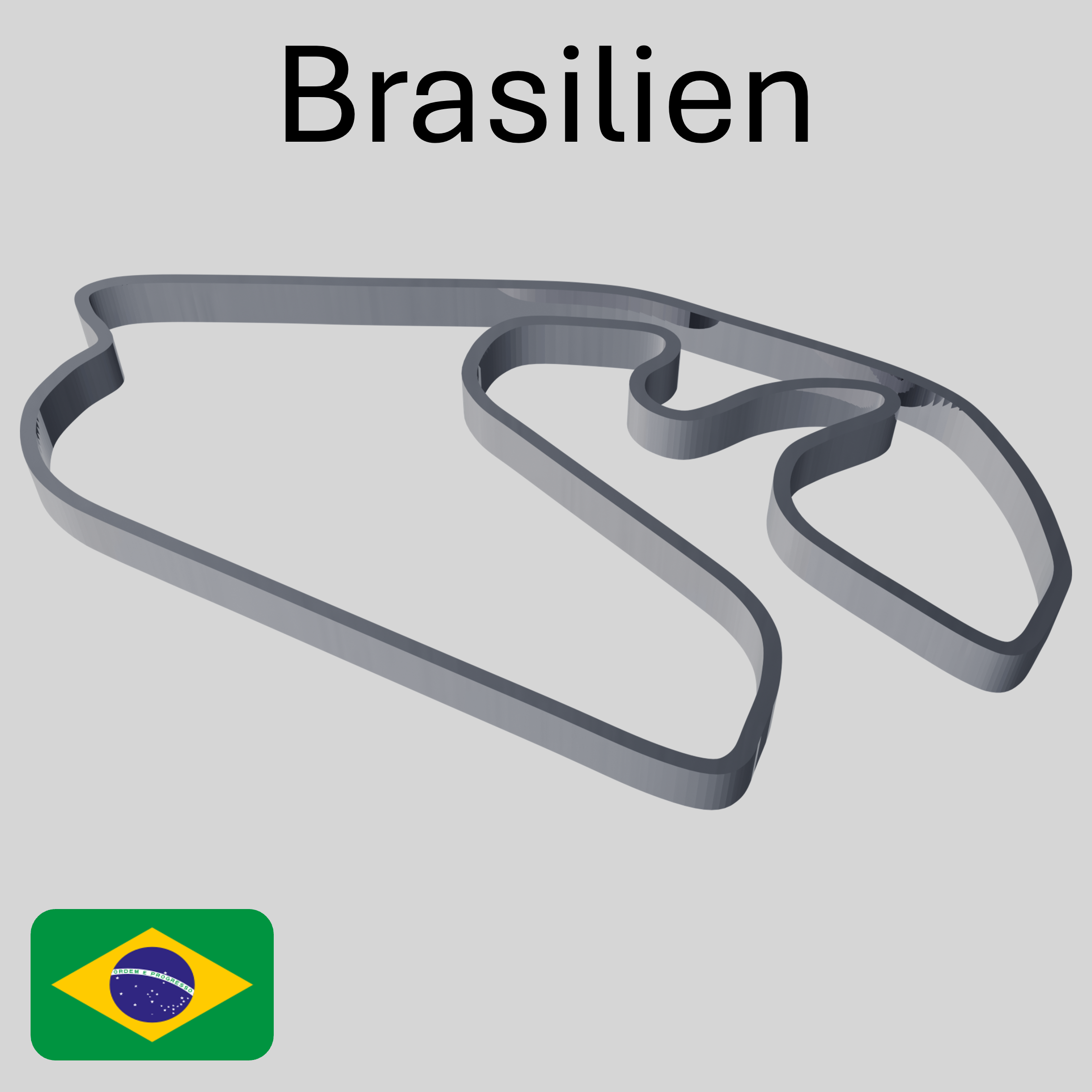 Brasilien – Streckenkarte